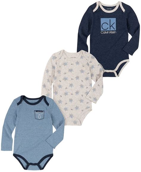 calvin klein baby boy bodysuits.